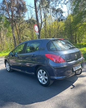 Peugeot 308 cena 13800 przebieg: 214000, rok produkcji 2008 z Radom małe 106